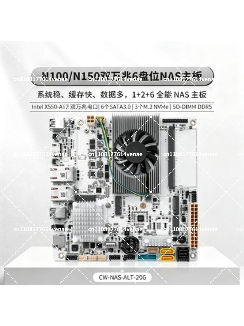 NASマザーボード 8ベイ N100 N150 N305 N - Nas Motherboard 8 Sata Mini Itx のレビューと価格
